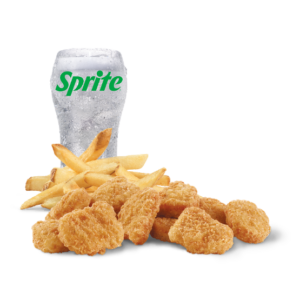 10 PC. Chicken Nugget Combo