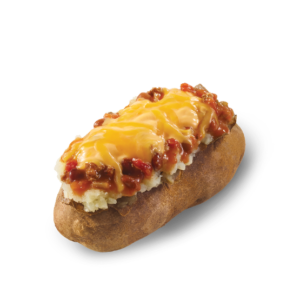 Chili & Cheese Baked Potato