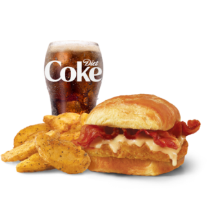 Maple Bacon Chicken Croissant Combo