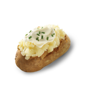 Sour Cream and Chive Baked Potato