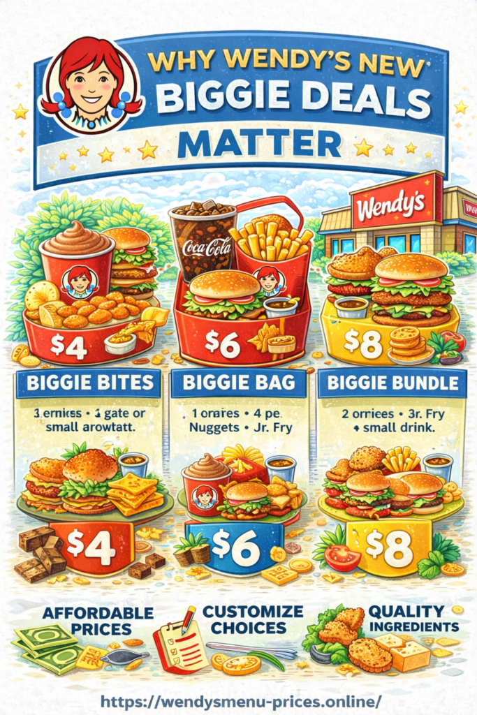 Why Wendy’s New Biggie Deals Matter