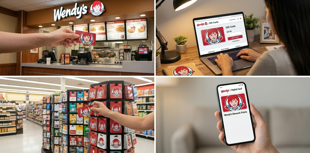 Four purchase locations grid Wendys
