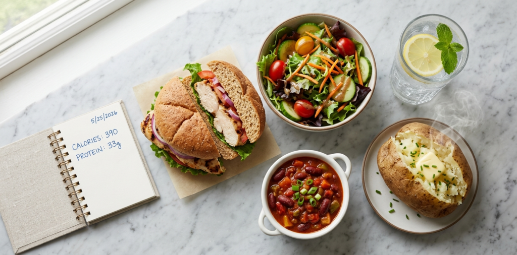 Hero nutrition flat lay