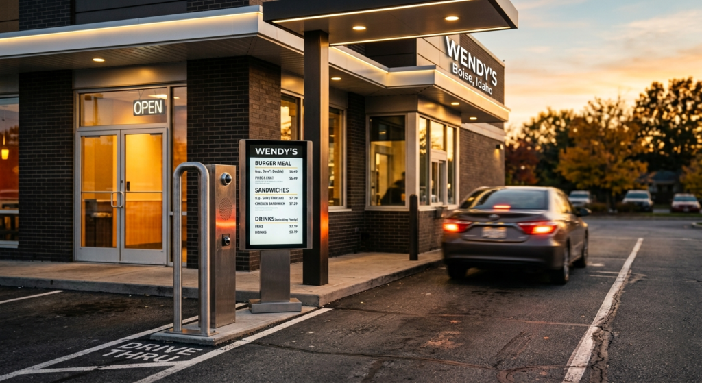 Wendy's Boise, Idaho Drive Thru